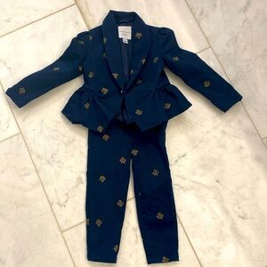 Size 2, Janie and Jack suit for toddler girl